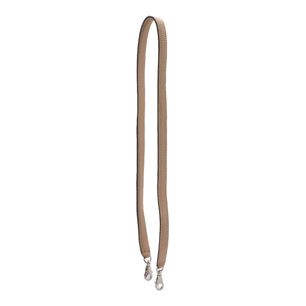 Hermes Kelly Bolide Shoulder Strap, Taurillon Clemence Leather, Beige, Silver...